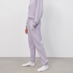 NWT ZARA Lilac sweatpants